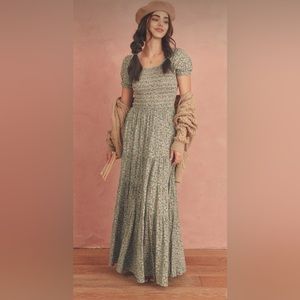 Storia floral maxi dress